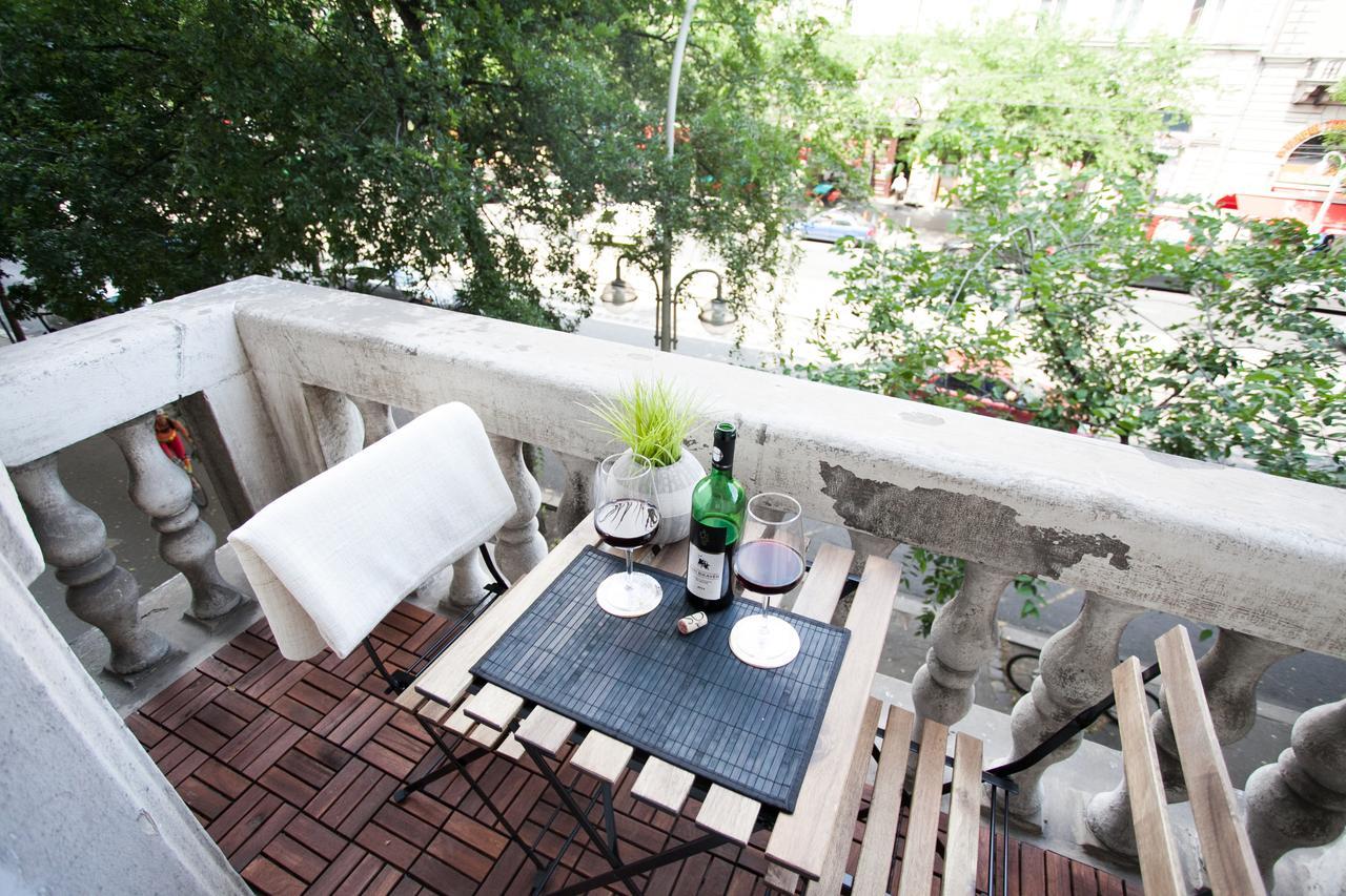 Ferienwohnung Stylish Loft With Balcony Budapest Exterior foto